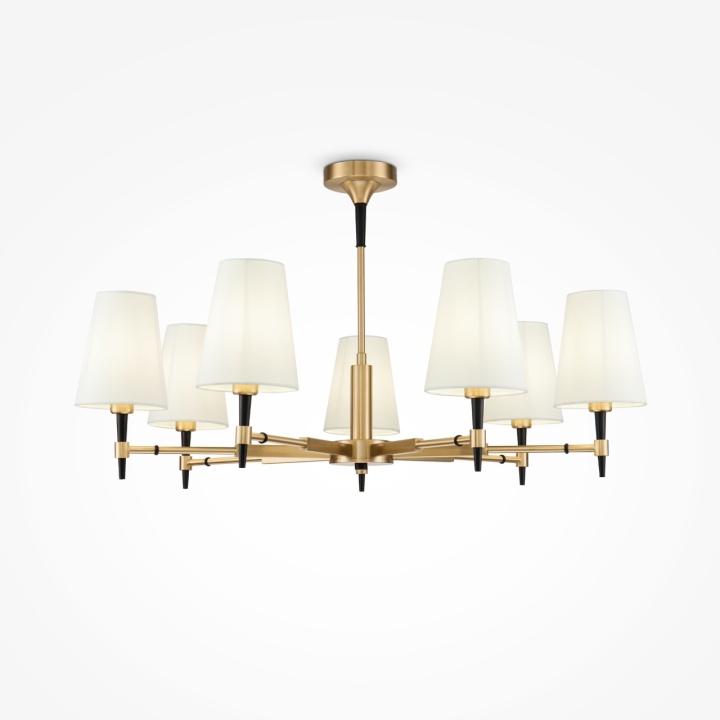 Corp de iluminat suspendat Zaragoza Ø 88 cm E14 - Auriu - Img 3