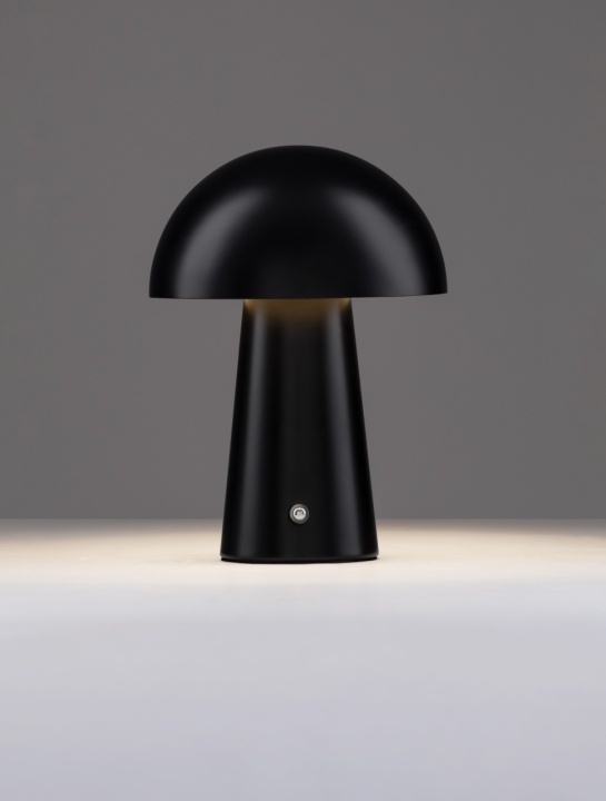Lampa de masa Ande Negru Ø16 x H 22 cm - Img 4