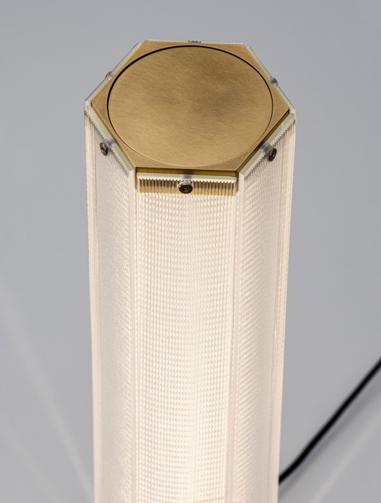 Lampa de masa Essenzo Alama antichizata Ø17,5 x H 55,5 cm - Img 5