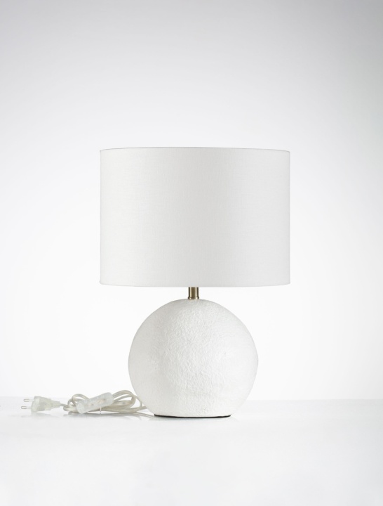 Lampa de masa Ever Alb Ø30 x H 45 cm - Img 3