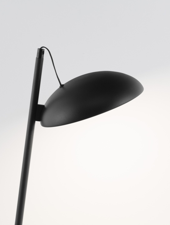 Lampa de masa Flute Negru 20 x 28 x 53 cm - Img 5