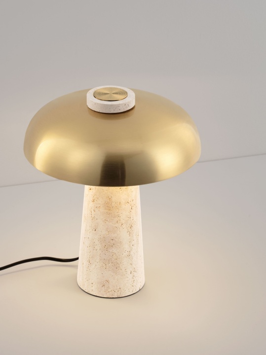 Lampa de masa Lento Auriu Ø26 x H 31 cm - Img 5