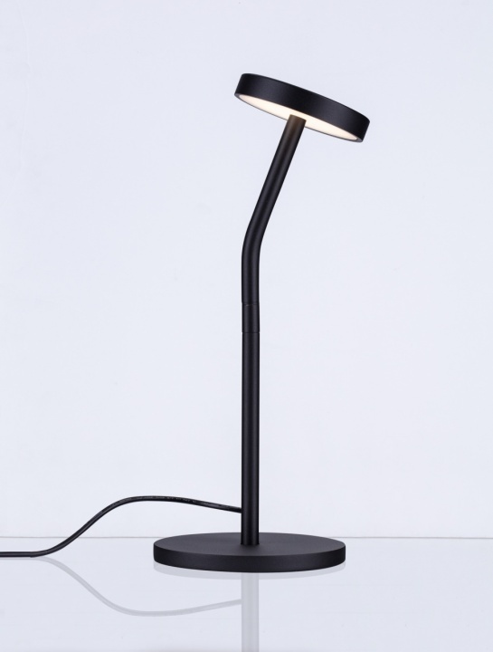 Lampa de masa Logos Negru Ø14 x H 35 cm - Img 4