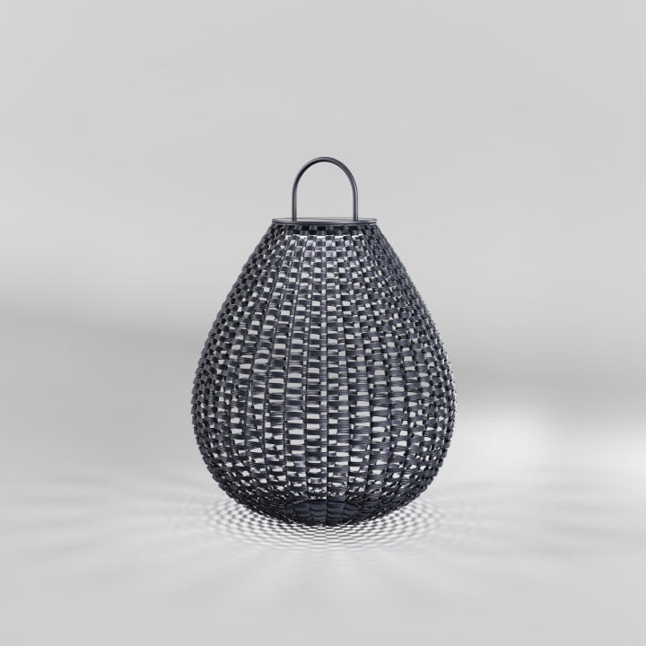 Lampa decorativa Plet 36 cm 3000K - Negru - Img 3