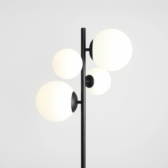 Lampadar Bloom 2xE14 / E27 - Negru - Img 3