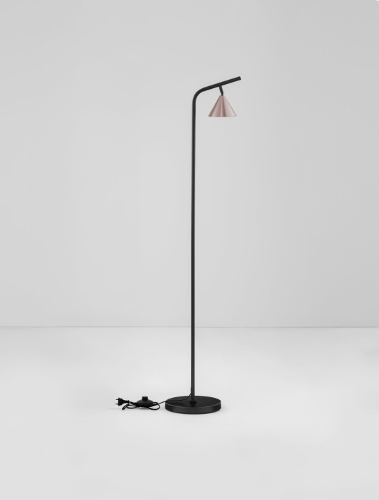 Lampadar Conico Oxide Coffee / Negru 31 x 23 x 135 cm - Img 3