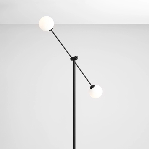 Lampadar Ohio 2xE14 - Negru - Img 2