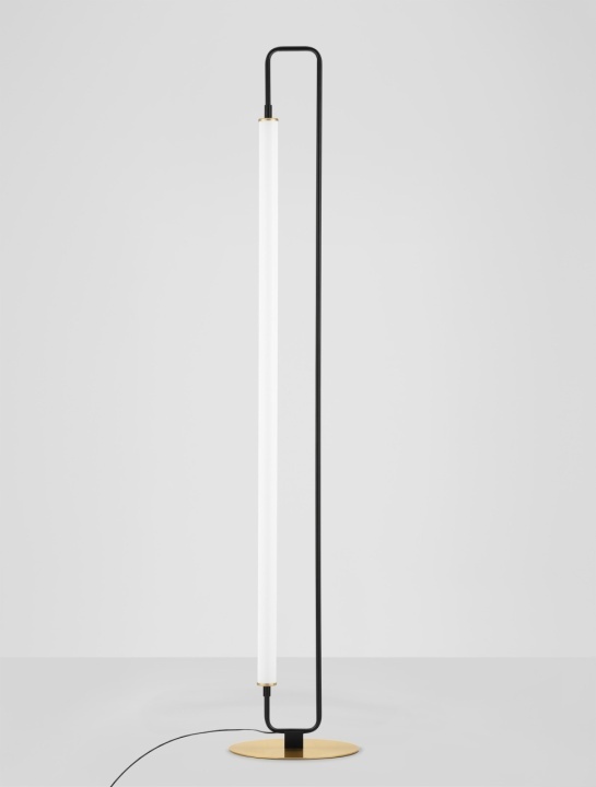Lampadar Wetro Negru / Auriu Ø28 x H 150 cm - Img 3