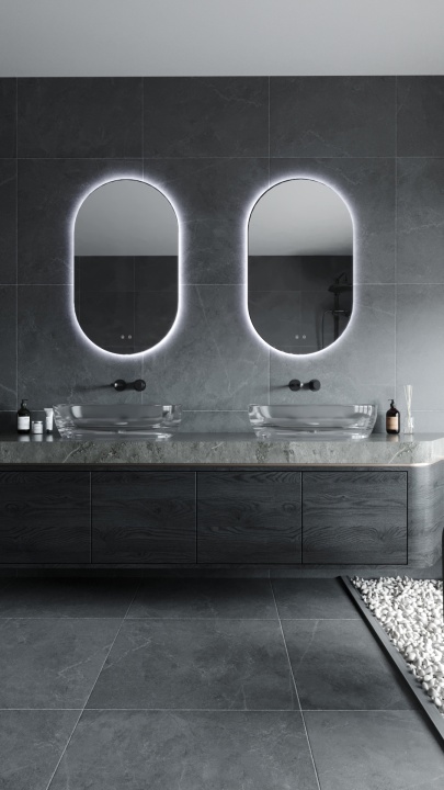 Oglindă cu iluminare Mirror alb - Img 3