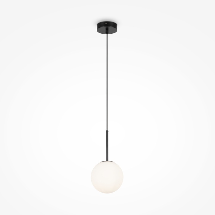 Pendul Basic form Ø 15 cm E14 - Negru - Img 3