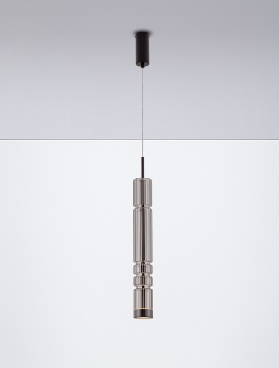 Pendul Bento Gri / Negru Ø8 x H 180 cm - Img 4
