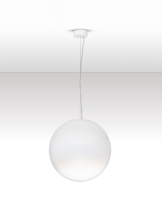 Pendul Bolita Alb Ø50 x H 253 cm - Img 3