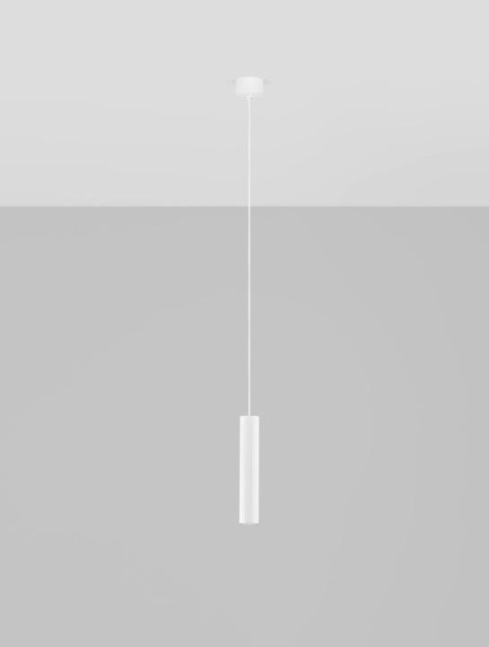 Pendul Comet Alb Ø4 x H 200 cm - Img 3