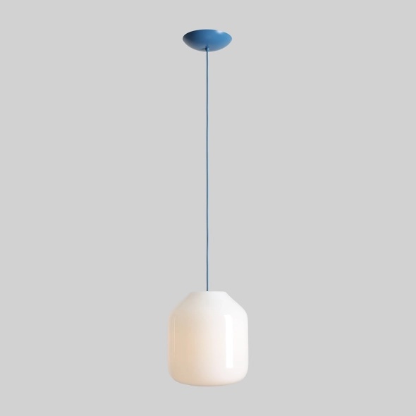 Pendul Flask 27 cm 1xE27 - Albastru safir - Img 2
