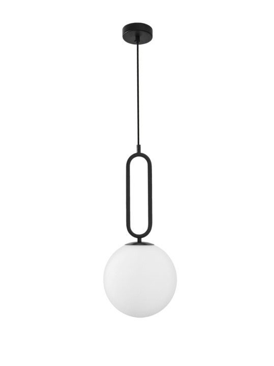 Pendul Grus Opal / Negru Ø25 x H 120 cm - Img 2