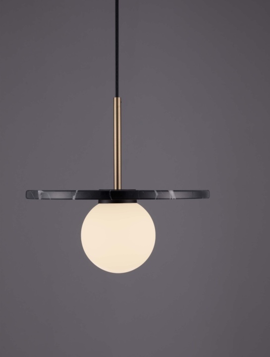 Pendul Idor Opal / Negru Ø30 x H 185 cm - Img 5