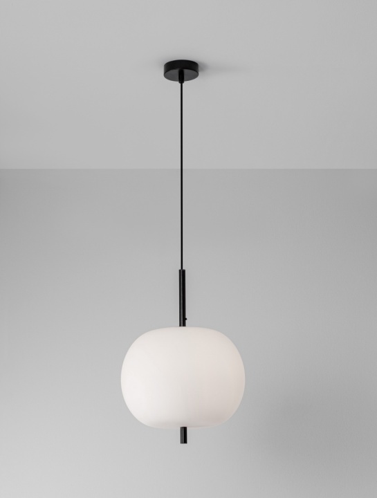 Pendul Lato Opal / Negru Ø30 x H 120 cm - Img 5