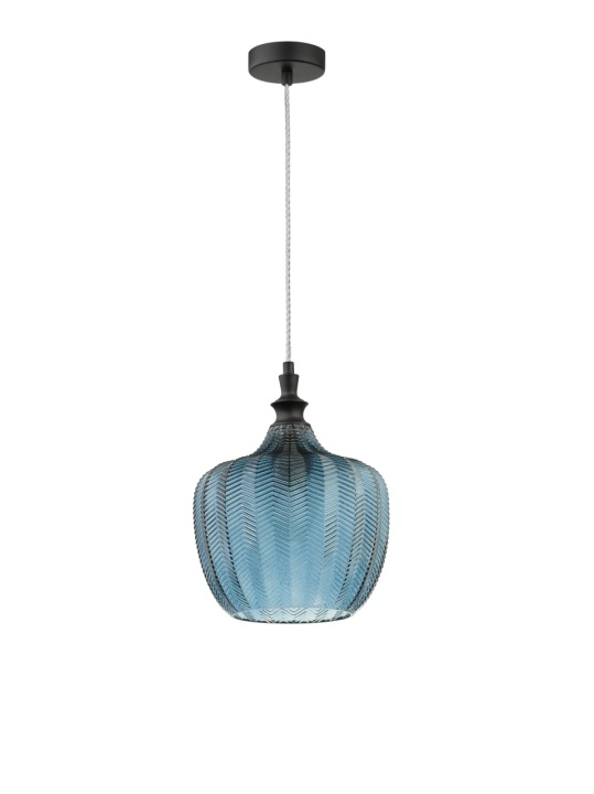 Pendul Loni Dark Blue / Negru Ø24 x H 120 cm - Img 2