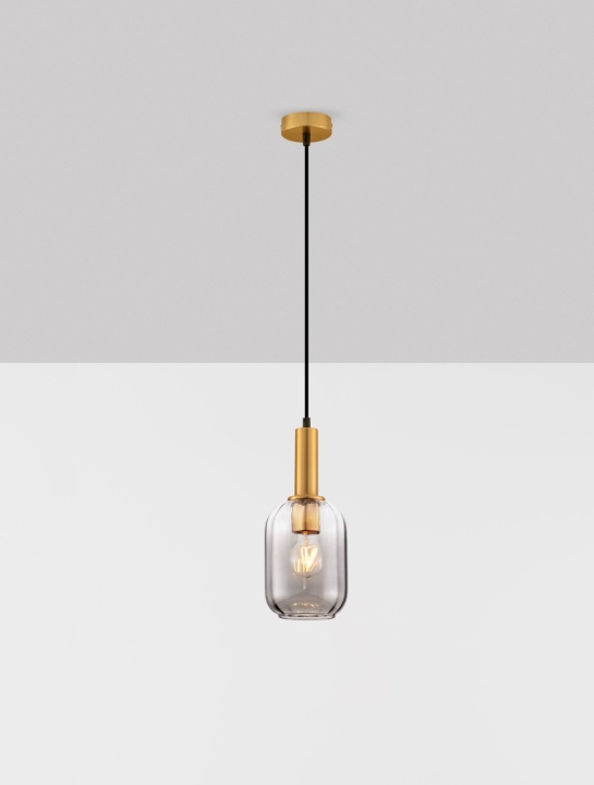 Pendul Maho Smokey / Auriu Ø14 x H 150 cm - Img 4