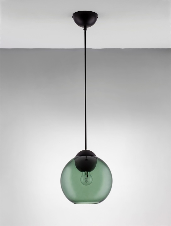 Pendul Midori Dark Green / Negru Ø24 x H 184 cm - Img 3