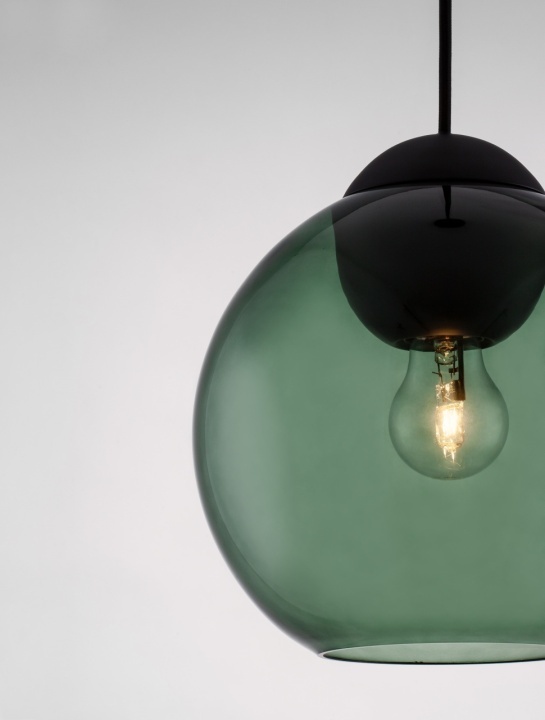 Pendul Midori Dark Green / Negru Ø24 x H 184 cm - Img 5