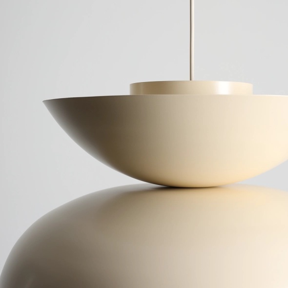 Pendul Millo 47 cm 1xE27 - Crem deschis - Img 2