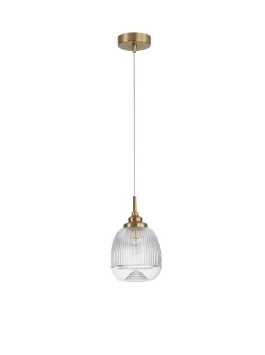 Pendul Mond Transparent / Auriu Ø15 x H 120 cm - Img 2