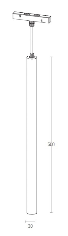 Pendul Nivis 3000K - Negru - Img 3