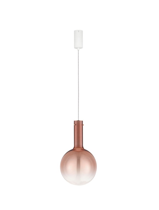 Pendul Nostos Gradient Pink / Alb / Auriu Ø25 x H 170 cm - Img 2