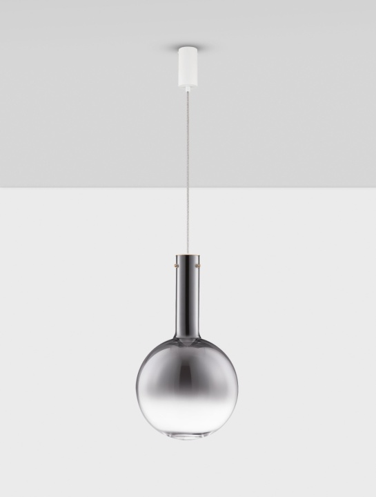Pendul Nostos Gri / Alb / Auriu Ø30 x H 183 cm - Img 3