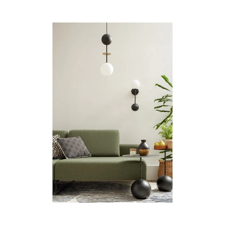 Pendul OIO A black with a brass element, negru / auriu - Img 3