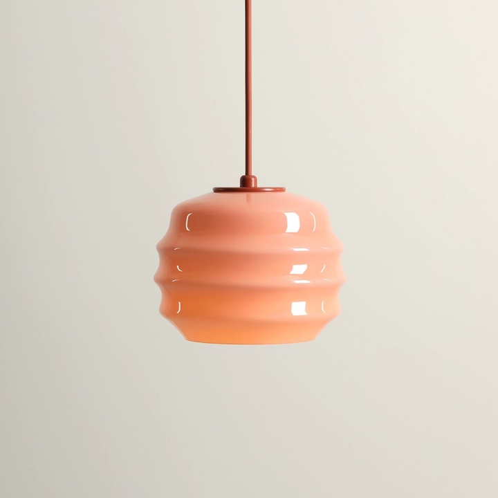 Pendul Puff Glaze 16 cm 1xE27 - Teracotă - Img 5