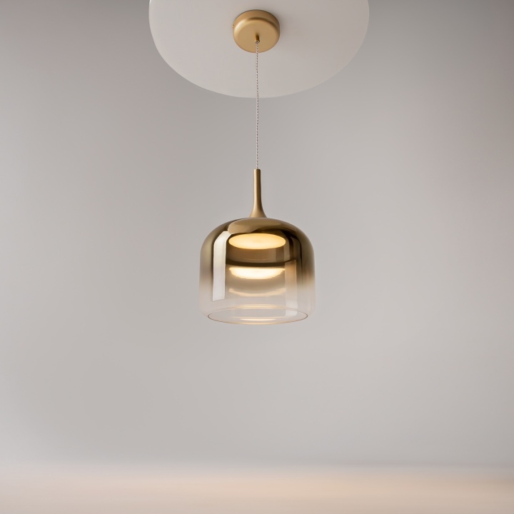 Pendul Spirito Ø 26 cm 3000K - Auriu - Img 2