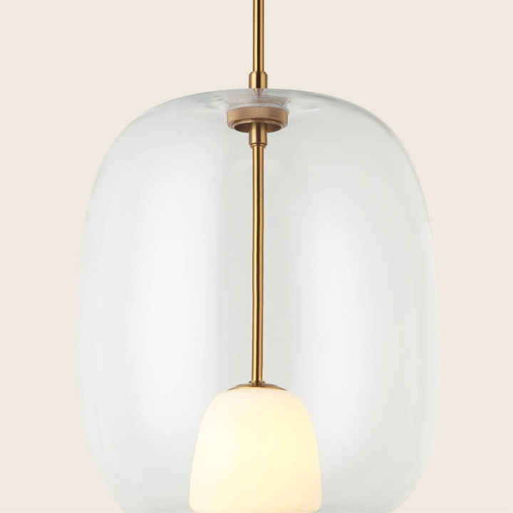 Pendul Treviso 1xG9 LED - Gold Matt, Transparent - Img 2