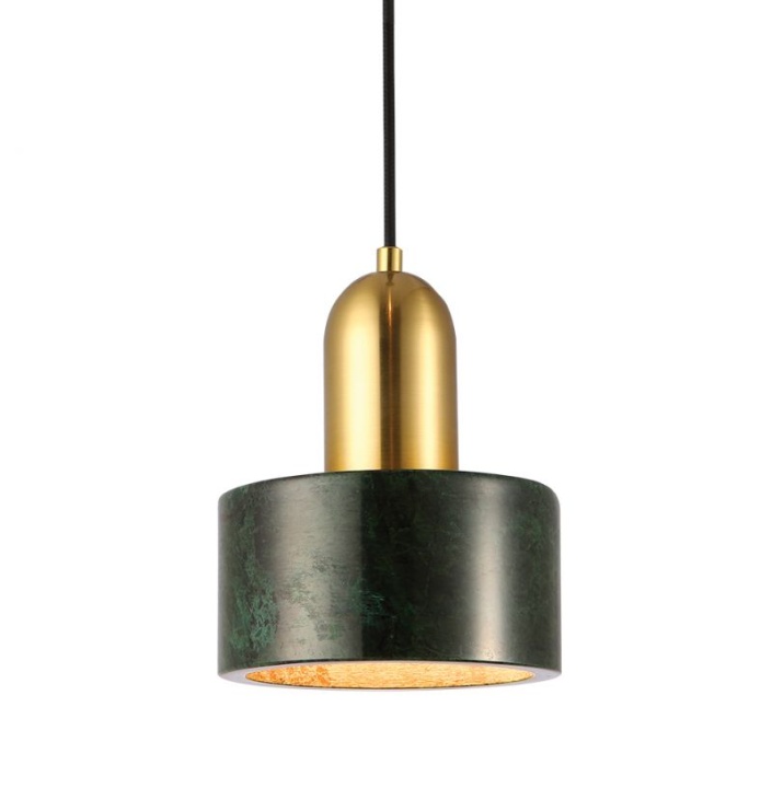 Pendul verde Marble - Auriu / Verde - Img 3
