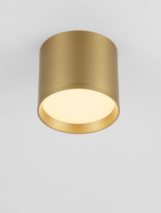 Plafoniera Ζιαζα Gold Matt Ø10 x H 8,6 cm - Img 5