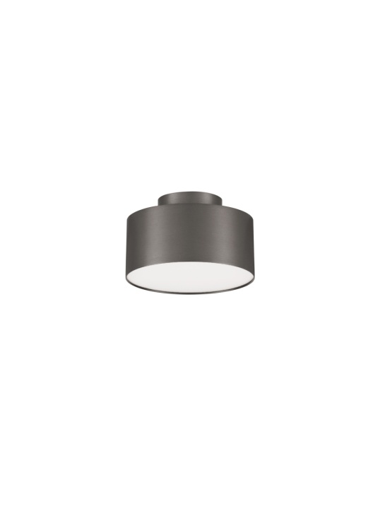 Plafoniera Οζεν Nikel / Negru Ø14 x H 8,8 cm - Img 2