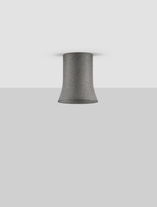 Plafoniera Aku Negru Ø9,5 x H 11 cm - Img 3