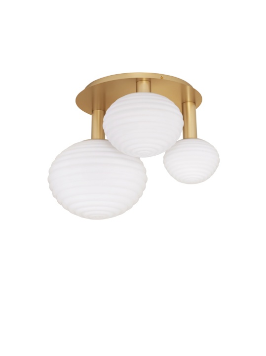 Plafoniera Allen Alb / Gold Matt 53,5 x 48 x 39 cm - Img 2