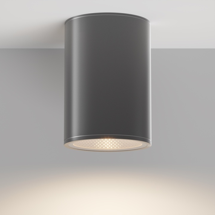 Plafonieră Bar Ø 10.8 cm 3000K - Gri - Img 2