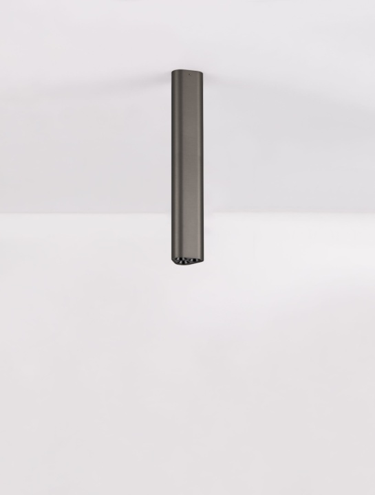 Plafoniera Etho Nikel / Negru 5 x 5 x 30 cm - Img 3