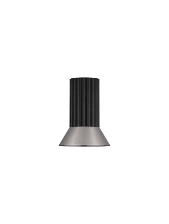 Plafoniera Luvia Bronz / Negru Ø9,8 x H 12,5 cm - Img 2