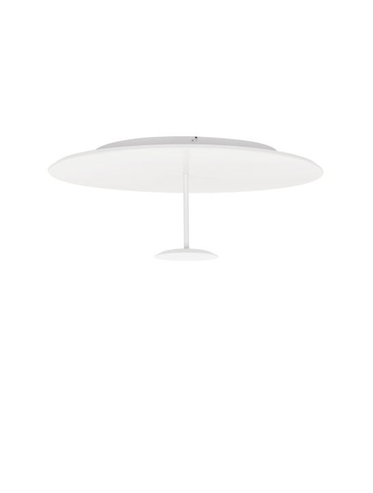 Plafoniera Nima Alb Ø60 x H 23 cm - Img 2