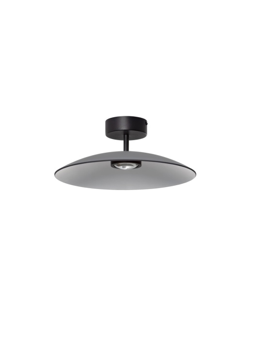 Plafoniera Polifemo Smokey / Negru Ø40 x H 16 cm - Img 2