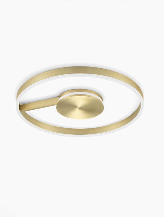 Plafoniera Siena Bronz Ø60 x H 4,6 cm - Img 3
