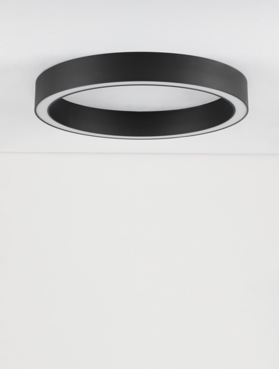 Plafoniera Sting Negru Ø60 x H 6,5 cm - Img 3