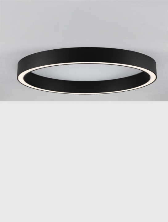 Plafoniera Sting Negru Ø80 x H 6,5 cm - Img 4