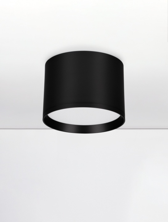 Plafoniera Ziaza Negru Ø12 x H 8,6 cm - Img 3
