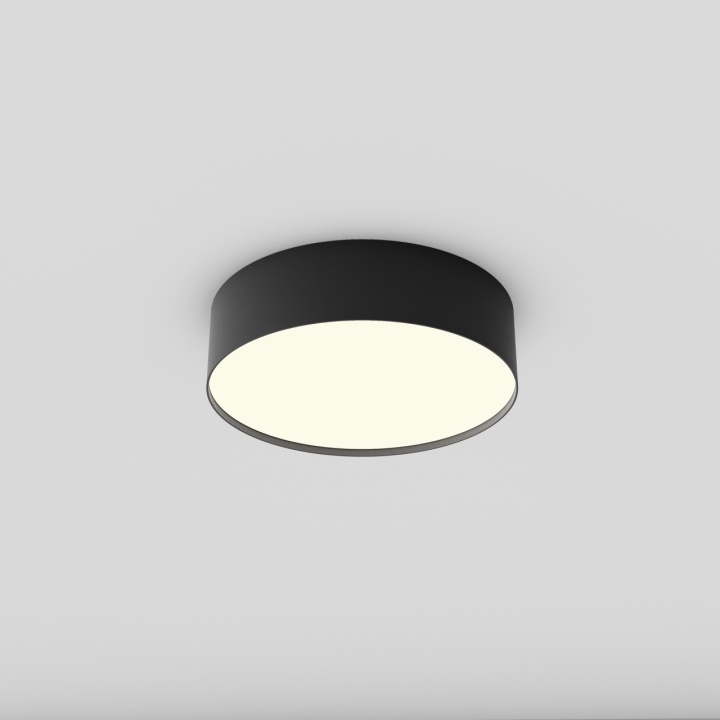 Plafonieră Zon Ø 22 cm 3000K - Negru - Img 2
