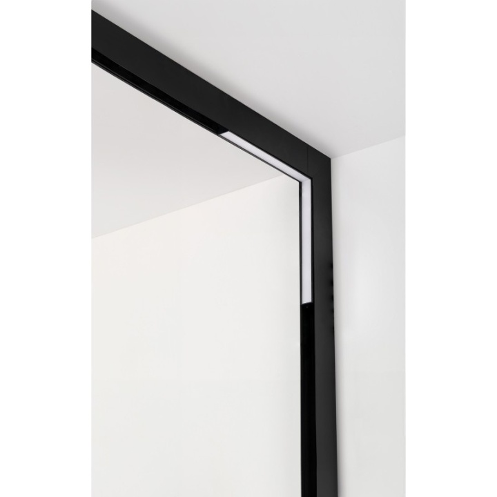 Proiector pe colt vertical sina magnetica Alfa Saga 24W 2LINE • CCT SWITCH • TRIAC DIMMER - Negru - Img 2